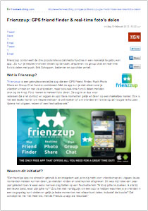 Frienzzup app 