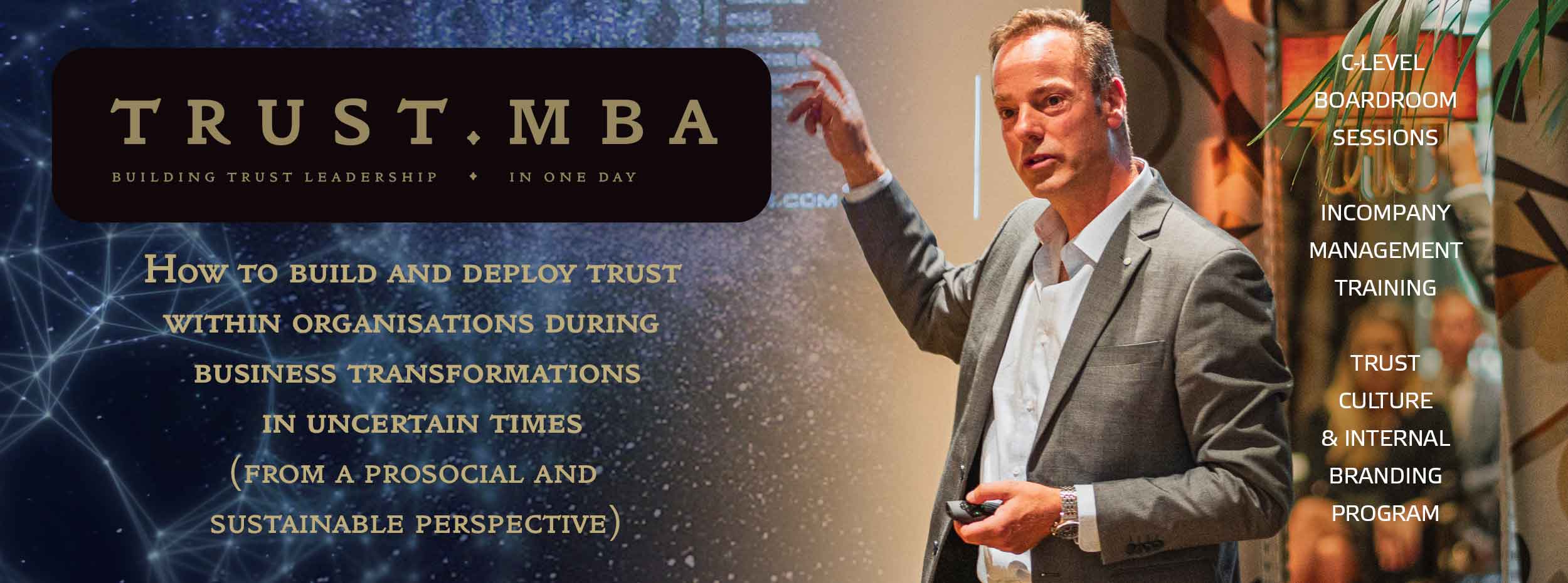 Erik Schoppen - Trust MBA in one day - Corporate Culture - Business Transformation Programm