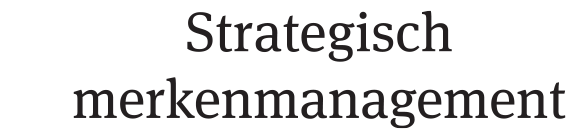 Strategisch merkenmanagement